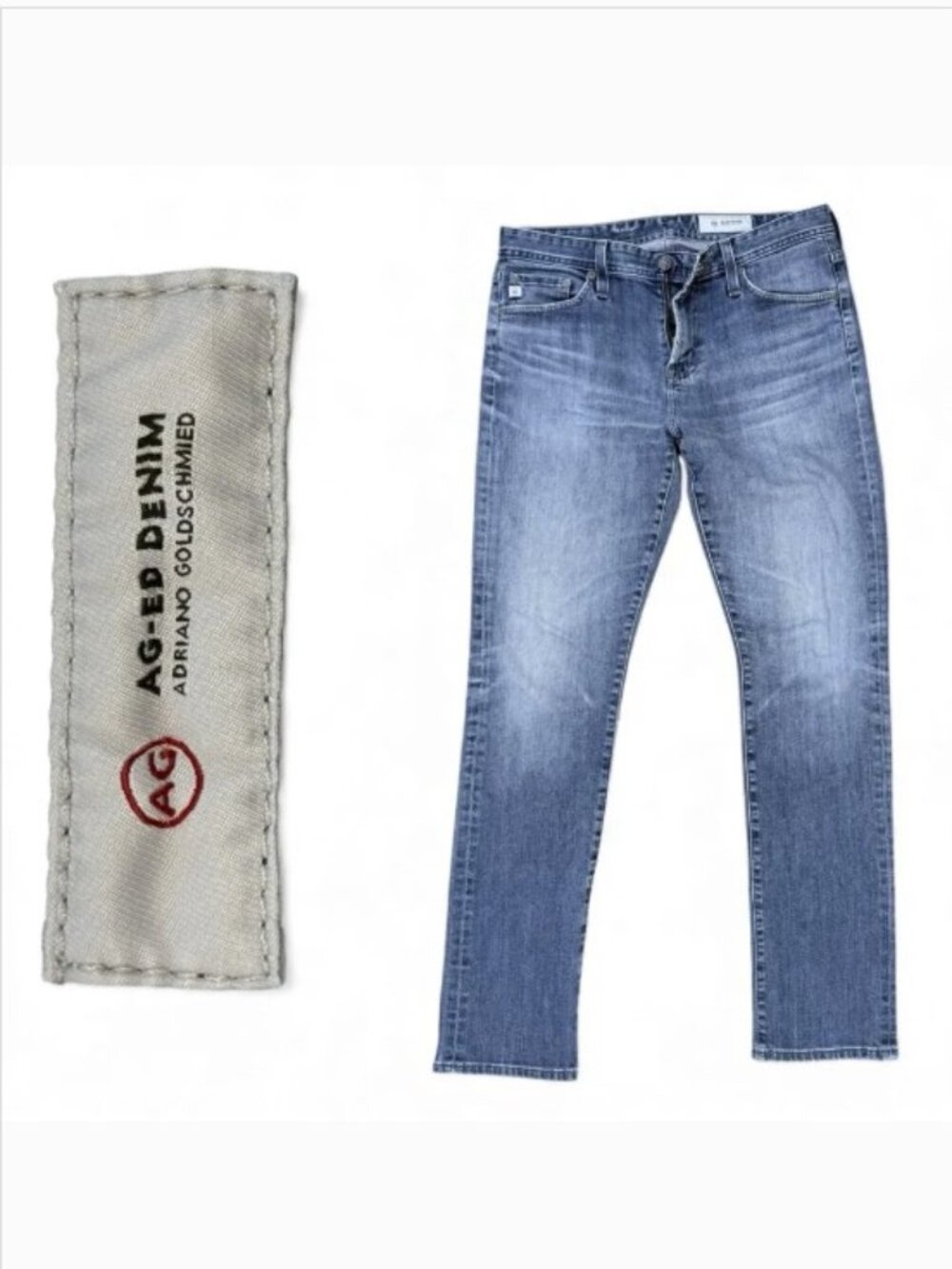 AG Adriano Goldschmied The Everett Slim Straight Jeans Men's 30 Reg Gorpcore